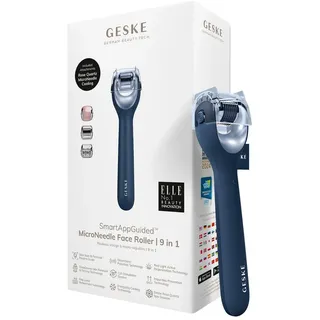 geske SmartAppGuidedTM MicroNeedle Face Roller | 9 in 1 Midnight