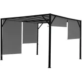Proregal Pergola Baia 300 x 300 cm grau