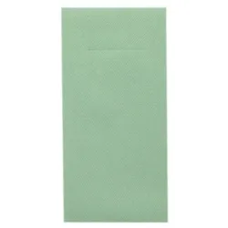 Airlaid Besteckservietten Eukalyptus, 40 x 40 cm, 75 Stück - Mank