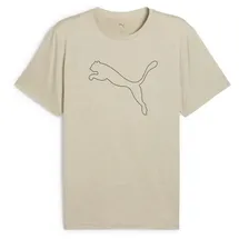Puma TAD ESSENTIAL HEATHER CAT TEE beige 4XL