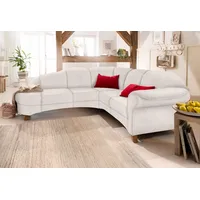 Home Affaire Ecksofa »Mayfair L-Form«, mit Federkern grau