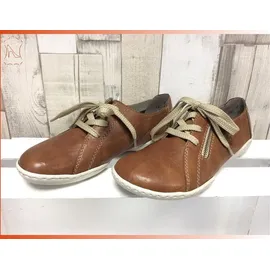 Rieker Damen Halbschuhe Sneaker Schnürschuhe 58821, Größe:39 EU, / Braun - 39