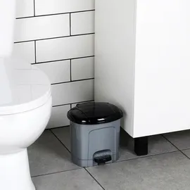 northix Tretmülleimer 3 l Grau