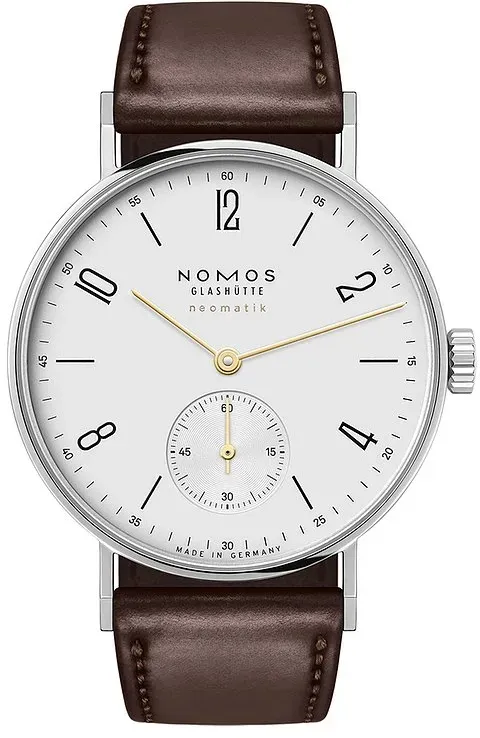 Nomos Glashütte Unisexuhr Tangente neomatik doré 192 - silber