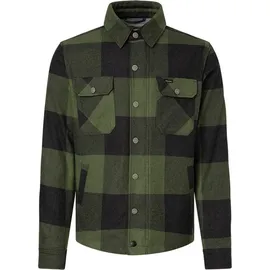 Rokker Dakota Rider Motorradjacke Dunkelgrün/Schwarz XL