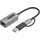 Startech USB-C auf USB-A Adapter 0,15 m Grau