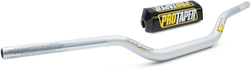 PROTAPER Lenker Contour Carmichael 28,6mm - Silber