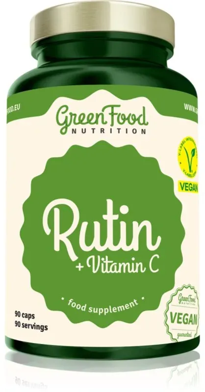 GreenFood Nutrition Rutin + Vitamin C Kapseln mit Vitamin C 116 g