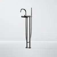 Steinberg Serie 100 Wannenarmatur Brushed Gun Metal