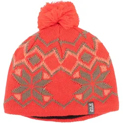 Accessoires Nordic Pompom Cap Mütze in Rot M