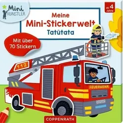 COPPENRATH 95359 Meine Mini-Stickerwelt: Tatütata (Mini-Künstler)