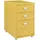 [en.casa] Kökar Schubladenschrank 48 x 28 x 41 cm Gelb