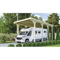 Karibu Einzelcarport Karibu Caravan 394 x 712 cm kesseldruckimprägniert