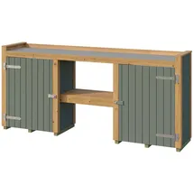 Weka Killarney 235 cm grau/grün