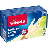 Vileda Multi Latex Einmaldhandschuhe ungepudert S/M 100er Pack