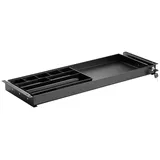 SpeaKa Professional SP-10938492 Untertisch-Schublade 740 mm x 272 mm abschließbar Höhen-Bereich: 50.8 mm (max) Schwarz