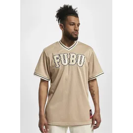 FUBU Vintage Lacque Mesh Tee beige S