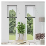 vidaXL Balkenjalousie 220 x 55 cm Silber