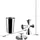 Alessi Tending Box Bar-Set 5-tlg. Edelstahl grau