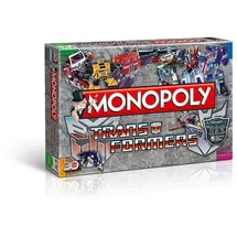 Winning Moves Monopoly Transformers Retro