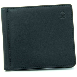 Esquire Logo Money Clip Wallet Black
