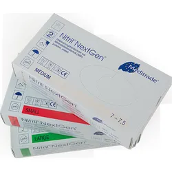 NITRIL Einmal Handschuhe puderfrei klein 100 St Handschuhe