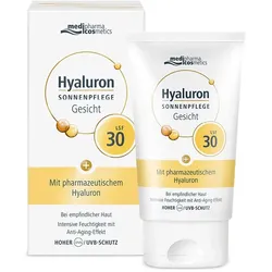 Medipharma Hyaluron Sonnenpflege Gesicht Creme LSF 50 ml