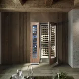 Fhiaba Side by Side Weinkühlschrank Integrated S450FW, 45 cm, Einbau ohne Front