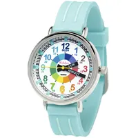 Lern Armbanduhr für Kinder Jungen und Mädchen. Analoge Armbanduhr mit Zeitler...