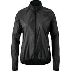 Gonso Fahrradjacke GONSO "Scrivia", Damen, Gr. 38, schwarz, 100% Polyester, Jacken Fahrradjacke, Extra leicht, 100% winddicht