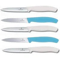 Victorinox Swiss Classic Tomaten-/Tafelmesser 5-tlg. karibikblau + weiß