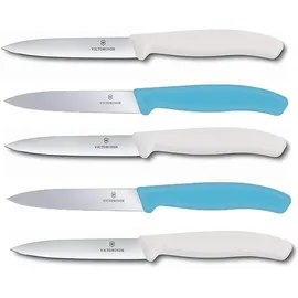 Victorinox Swiss Classic Tomaten-/Tafelmesser 5-tlg. karibikblau + weiß