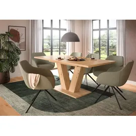 xonox.home Motion 150 x 76 x 90 cm Eiche Artisan braun