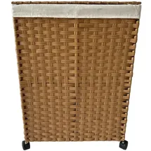 Hti-Living Wäschesammler 40 Liter Briena Natur