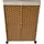 Hti-Living Wäschesammler 40 Liter Briena Natur