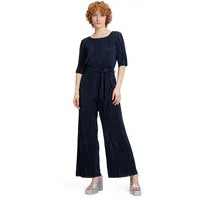 Cartoon Damen Jumpsuit unifarben Baritone Blue,44 - 44