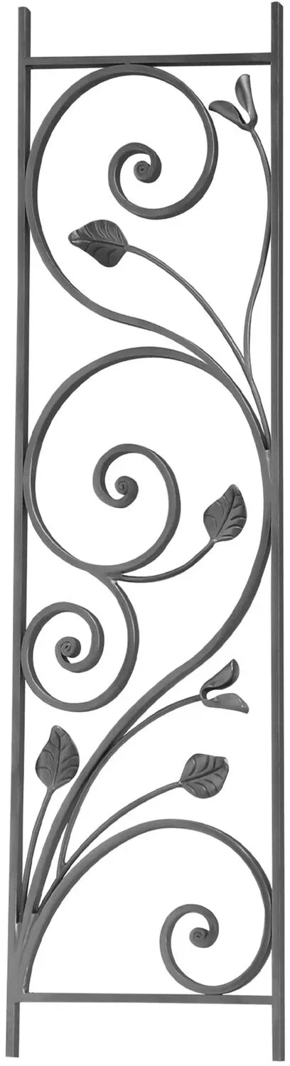 IAM DESIGN ARTEFERRO Zierelement, Profil 14 x 8 mm, 1000 x 275 mm, C-Bogen, Schm...