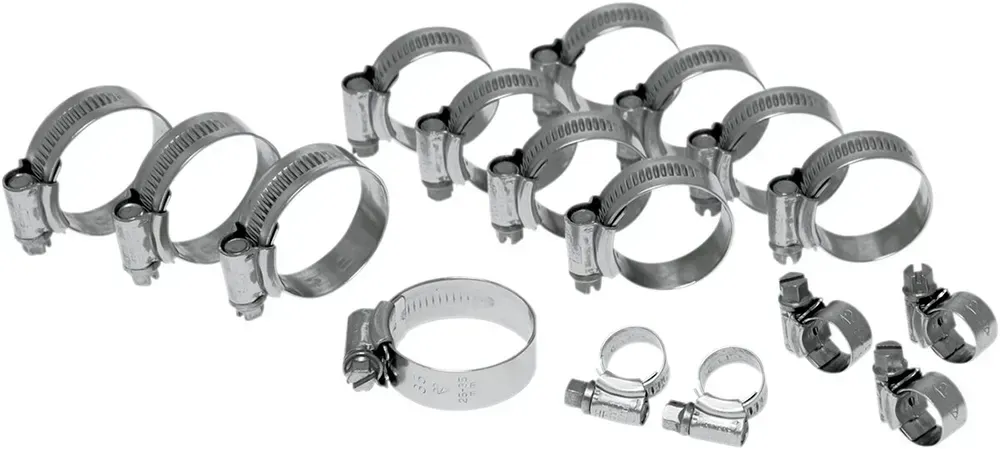 Samco Sport Yamaha Ck Yam-17 Kühlerklemmsatz - Silver - One Size
