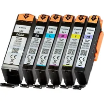 Canon Original Patronen PGI-580 CLI-581 Set mit fotoblau