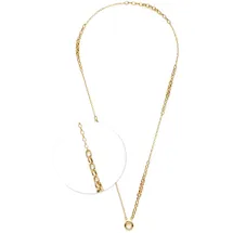 LEONARDO Halskette Clip & Mix Suzanne Gold Edelstahl 80-81,3 cm