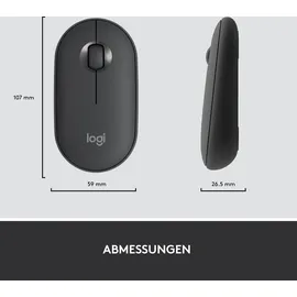 Logitech MK470 Slim Wireless Combo DE Set grafit