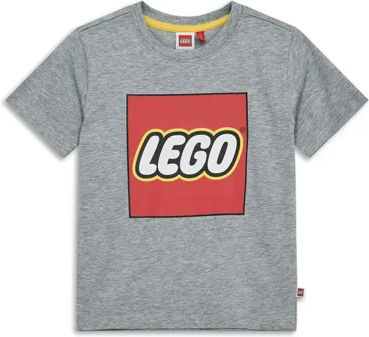 LEGO Kinderkleidung Logo T-Shirt, grau meliert, 116