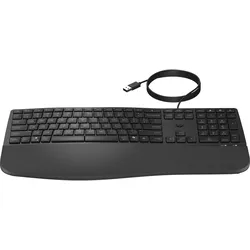 HP 485 Comfort - Tastatur - mehrere Geräte, 23 programmierbare Tasten, 3-Zonen-L