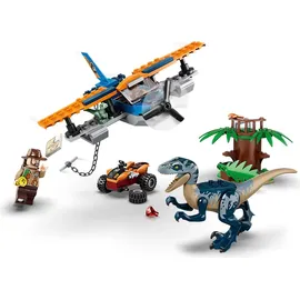 AGI Jurassic World Velociraptor: Rettungsmission mit dem Doppeldecker 75942