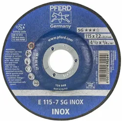PFERD Schruppscheibe SG INOX D180xS7,2mm ( 4000842718 )