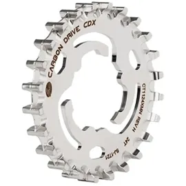 Gates Carbon Drive CDX Ritzel 24 Zähne Silber