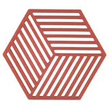 ZONE Denmark Hexagon Topfuntersetzer (Rot)