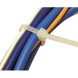 SAPISELCO Kabelbinder Polyamid natur innenverzahnt B.4,5x200mm Bündel-D.51mm 100 Stück