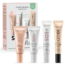 Madara SOS Care 4-Step Skin Soothing Routine Set MEDIUM 64ml