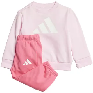 Adidas Essentials Joggers Set Clear Pink / White 92